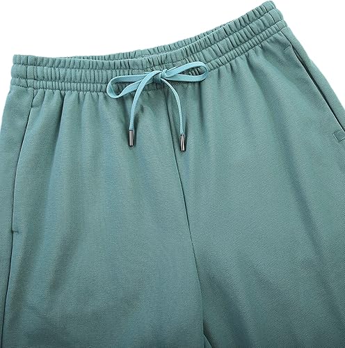 Miniatura 6 de CRZ YOGA Pantalones deportivos de cintura alta para mujer, de algodón grueso, con bolsillos, casuales, atléticos, para descansar