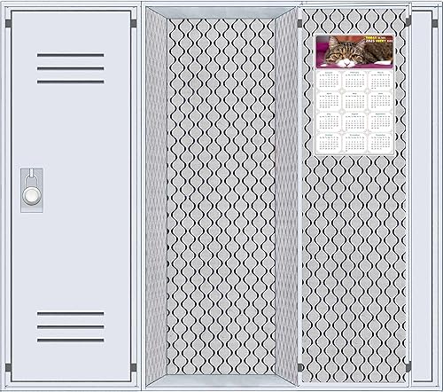 Miniatura 4 de Calendario magnético 2023, imanes de calendario, hoy es mi día de la suerte, tema de gato 022 (5.25 x 8)