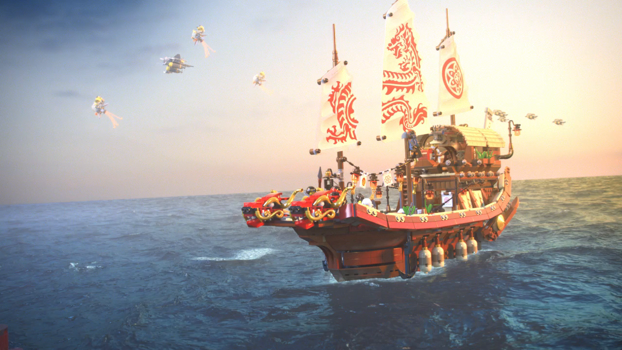 navio del destino de ninjago