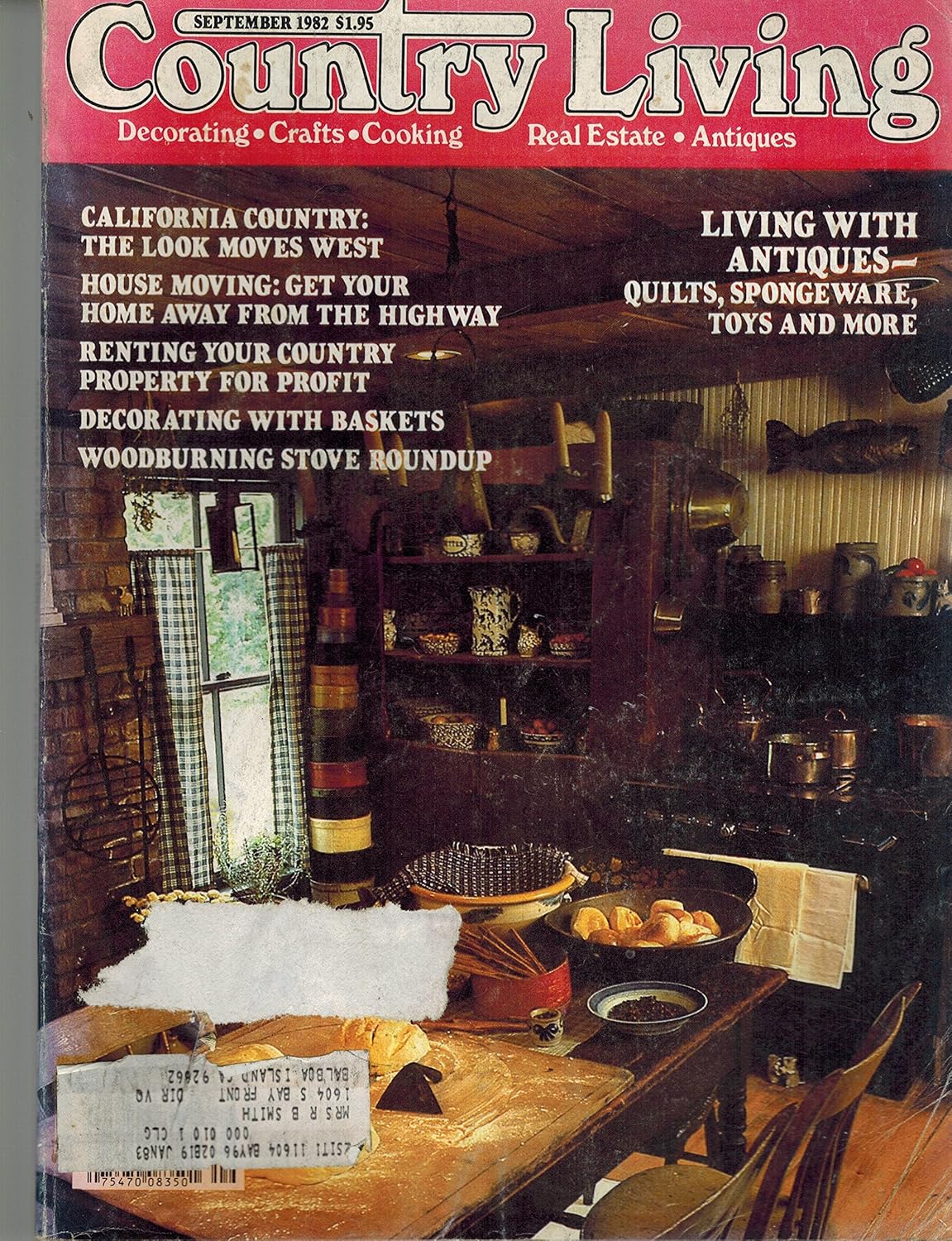 Country Living Magazine - September 1982 (Vol. 5): Rachel Newman ...