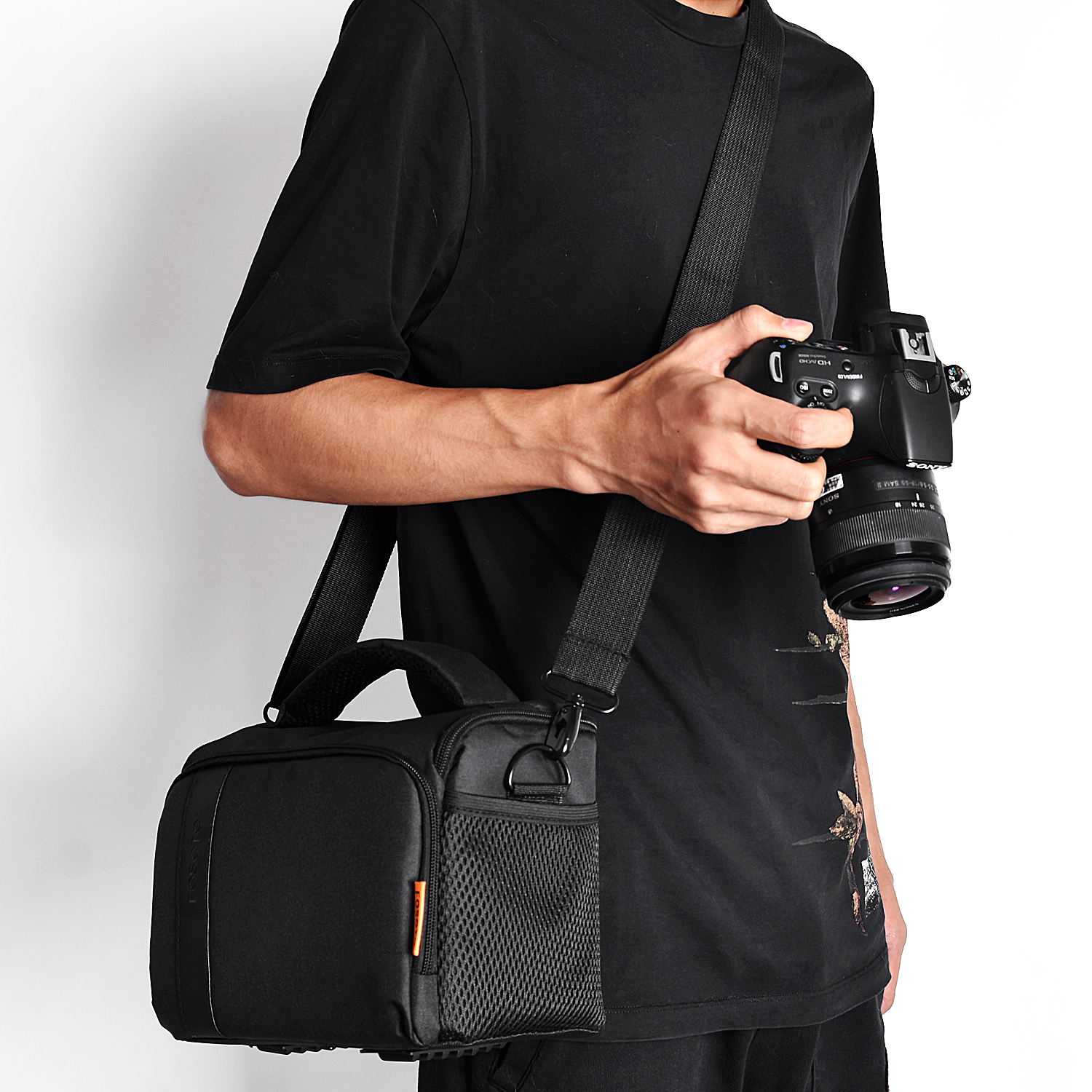 Funda Cámara FOSOTO Para DSLR - Impermeable - Compatible Con Nikon, Canon, Sony