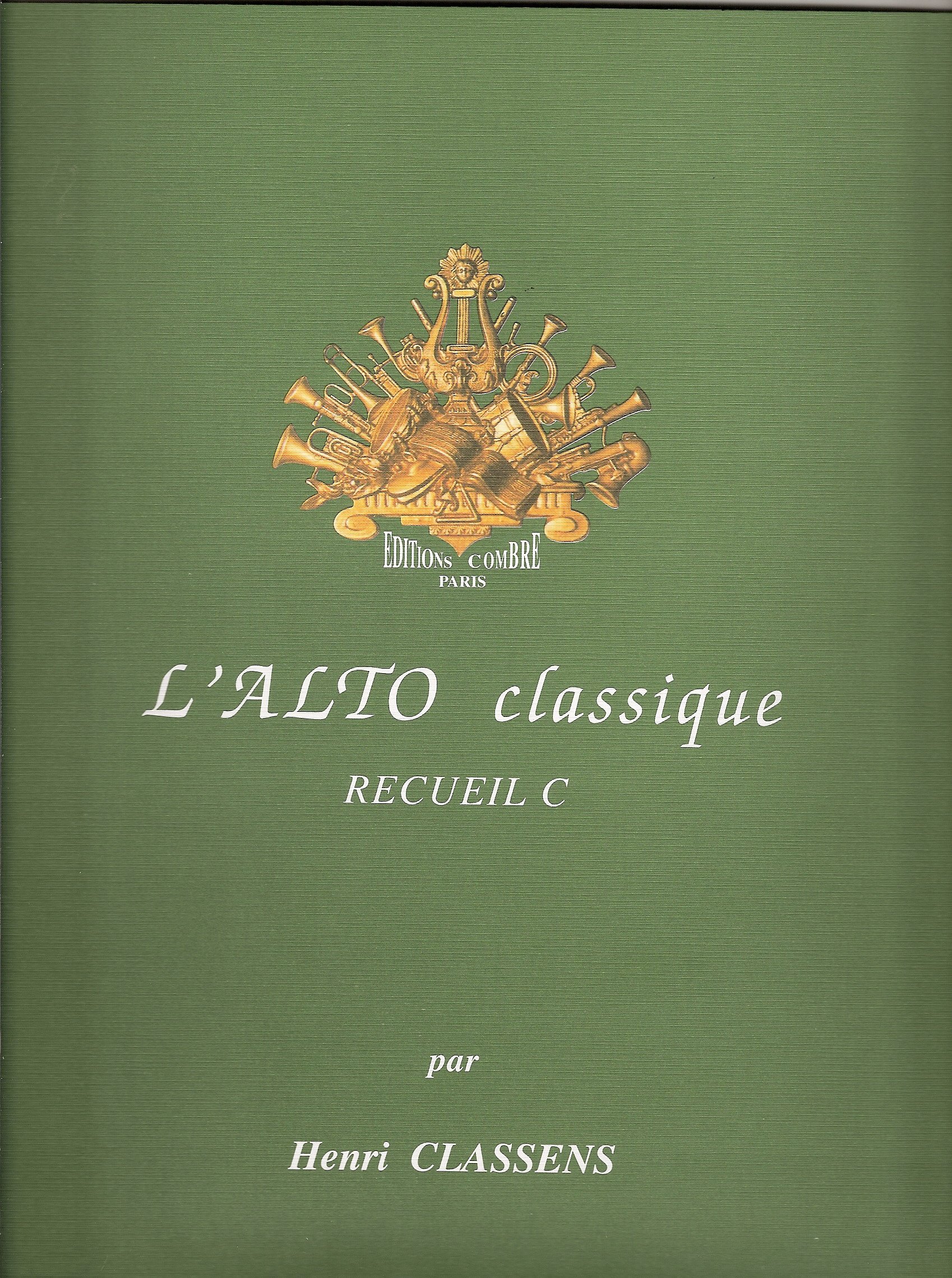 L'alto classique v.c --- alto et piano