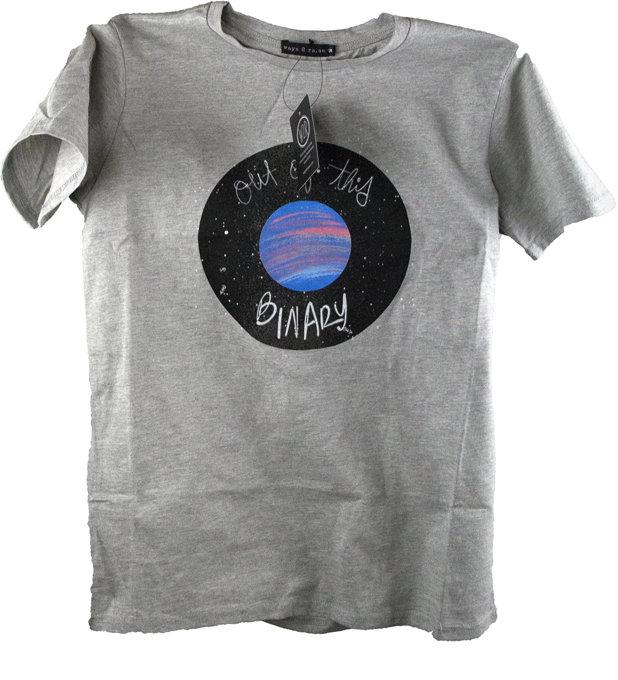 Ways2Raise Outer Space Themed LGBT T-Shirt Dedicated Design