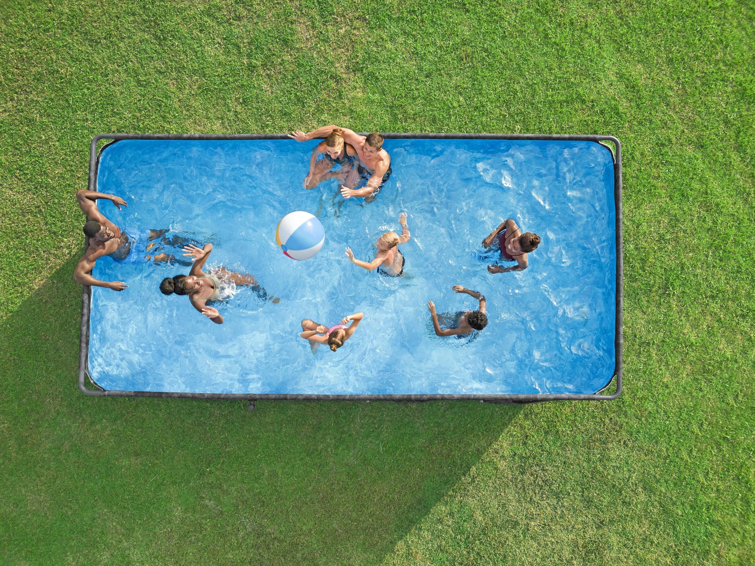 Bestway 561NJ Piscina base fuori terra APX 365 da 549x274x132 cm