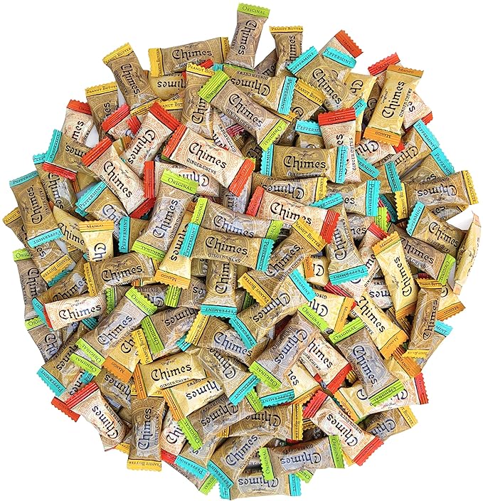 Chimes Ginger Chews Variety Pack Original, Orange, Mango