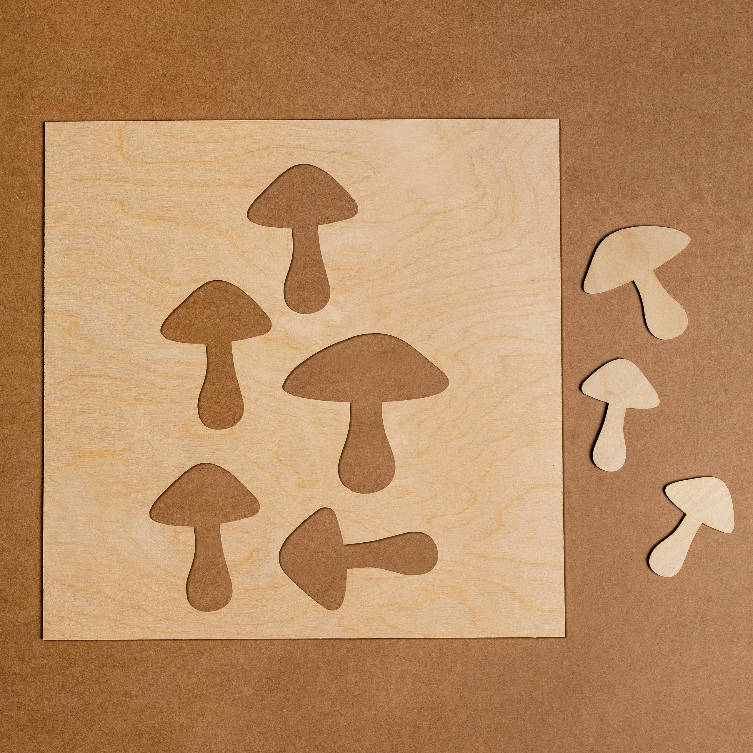 Creative Deco 20 Quadratische Sperrholzplatte 3mm | 400 x 400 (+/- 2) mm | Birkensperrholz Dünne Holz-Zuschnitte | Perfektes Blatt für Laubsäge Brandmalerei Laserschnitt CNC Router