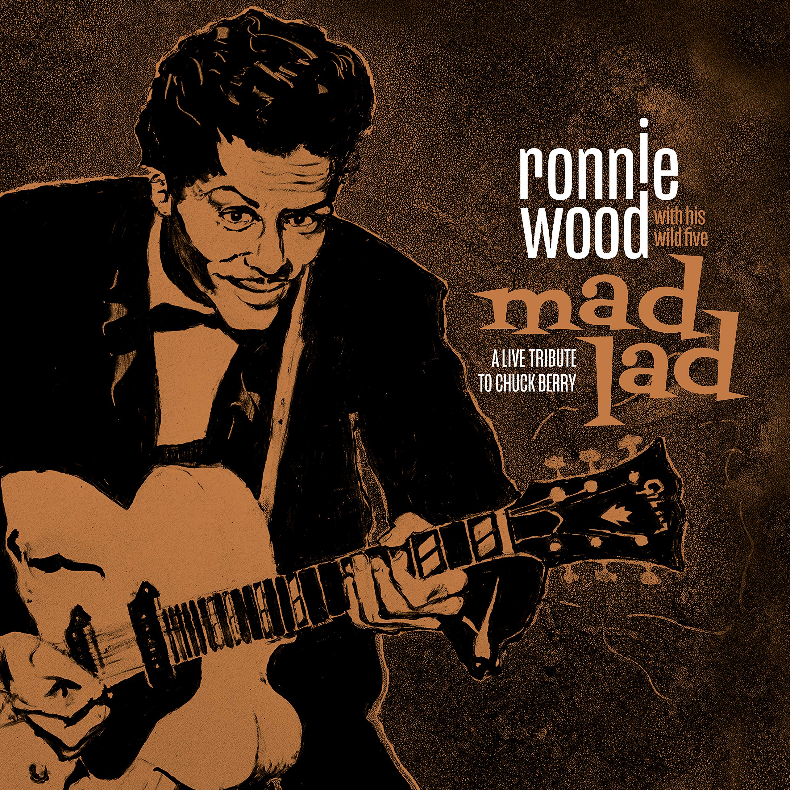 Ronnie Wood With His Wild Five Mad Lad 180G LP Album Vinyl Record - NM/NM