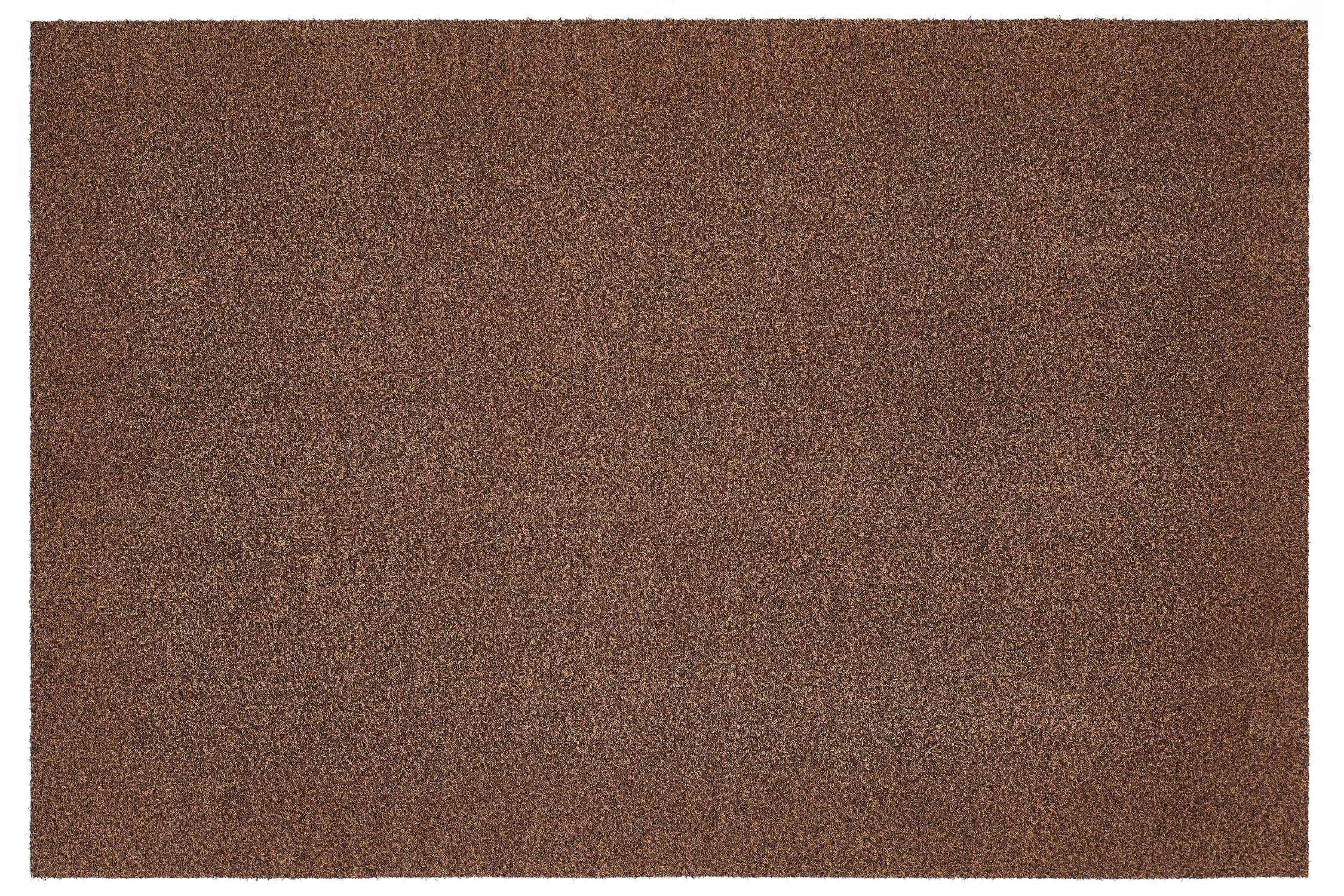 Andiamo Samson 700611 Cotton Floor Mat Washable at 30 °C, COTTON, brown, 60 x 100