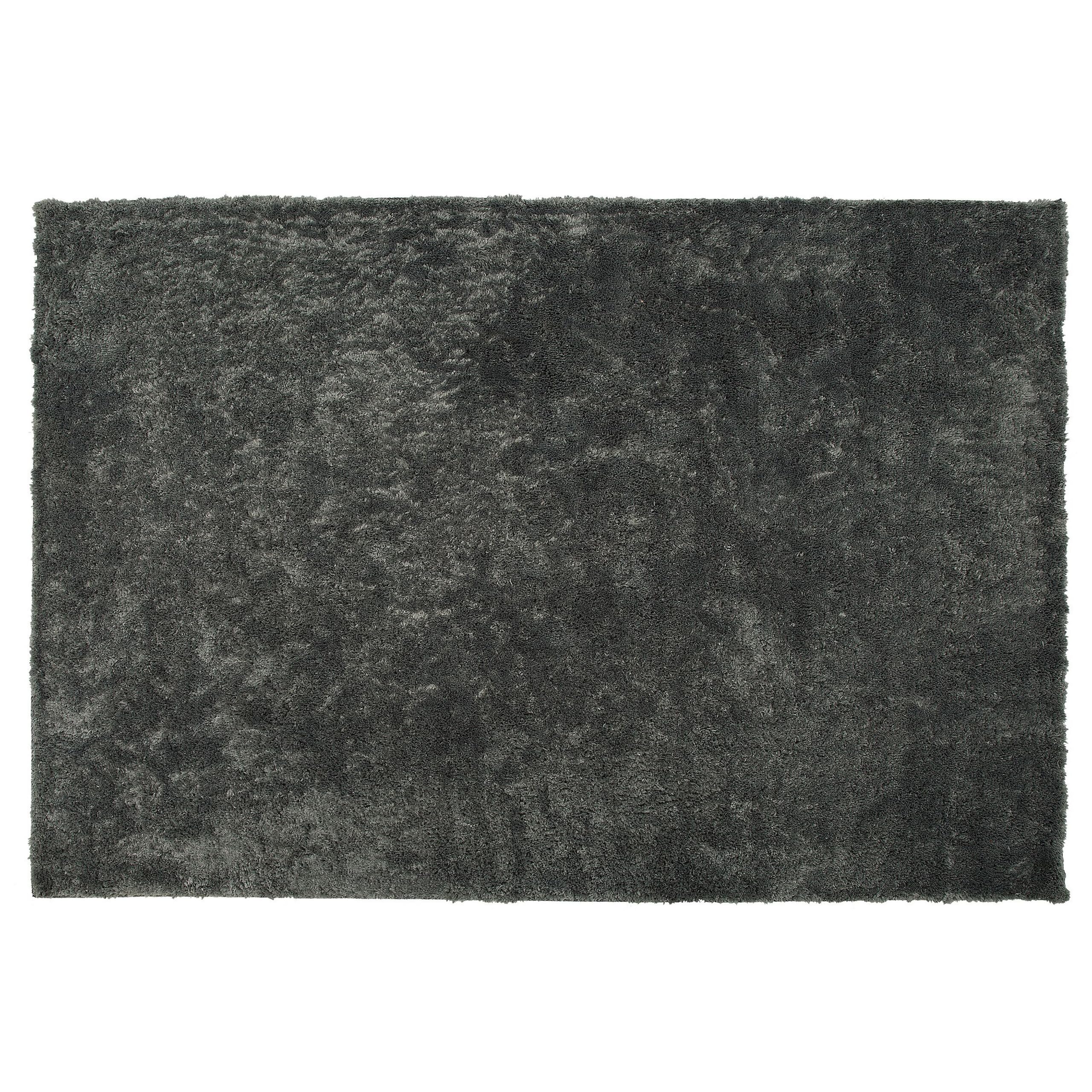 Dywan shaggy puszysty długie włosie do salonu 160x230 cm ciemnoszary Evren
