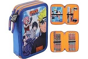 Naruto Pencil Case Set: Essential School Supplies, Stationery, and Anime Gifts