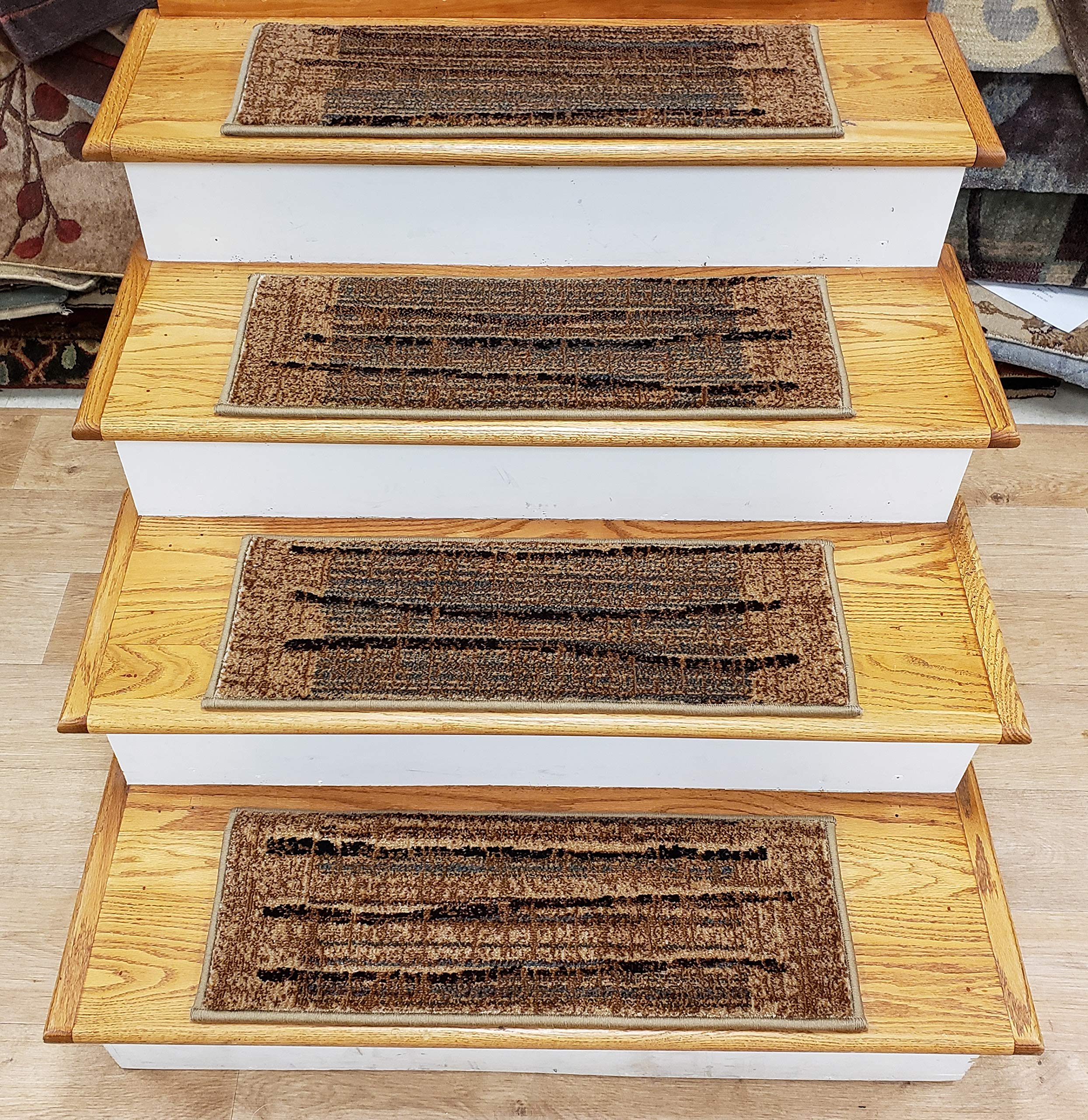 Buy 152931 Rug Depot Contemporary Non Slip Stair Treads Set of 13