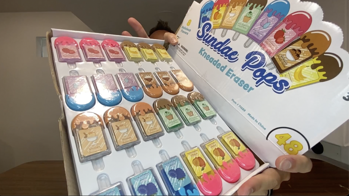BEST Kneaded Eraser? | Sunday Pops Kneadable Erasers for Kids