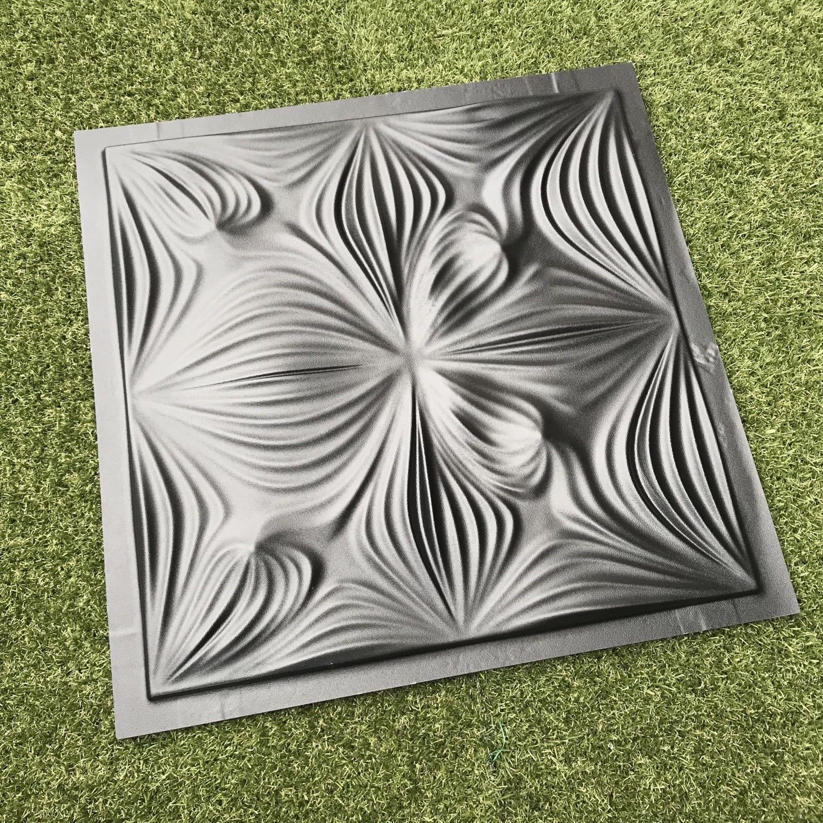 Magic Flower forms Plastic Molds 3D Panels Plaster wall stone Form decor panels