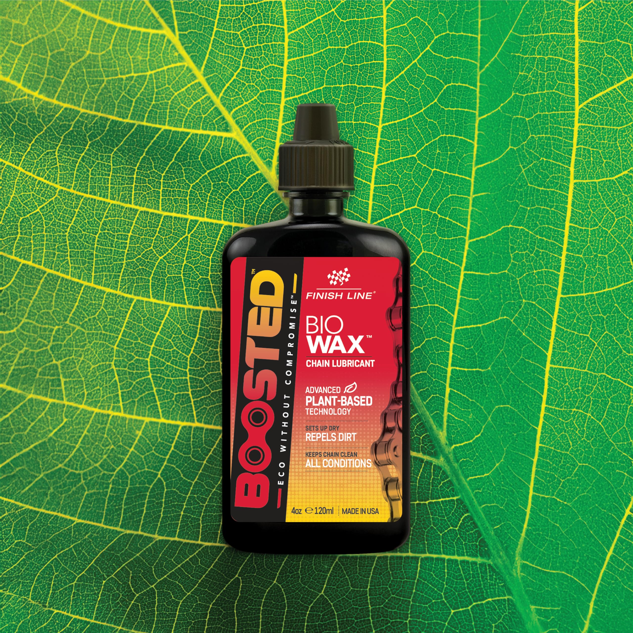 Finish Line Lubrificante Ceramico per Catena Boosted BioWax - 945ml