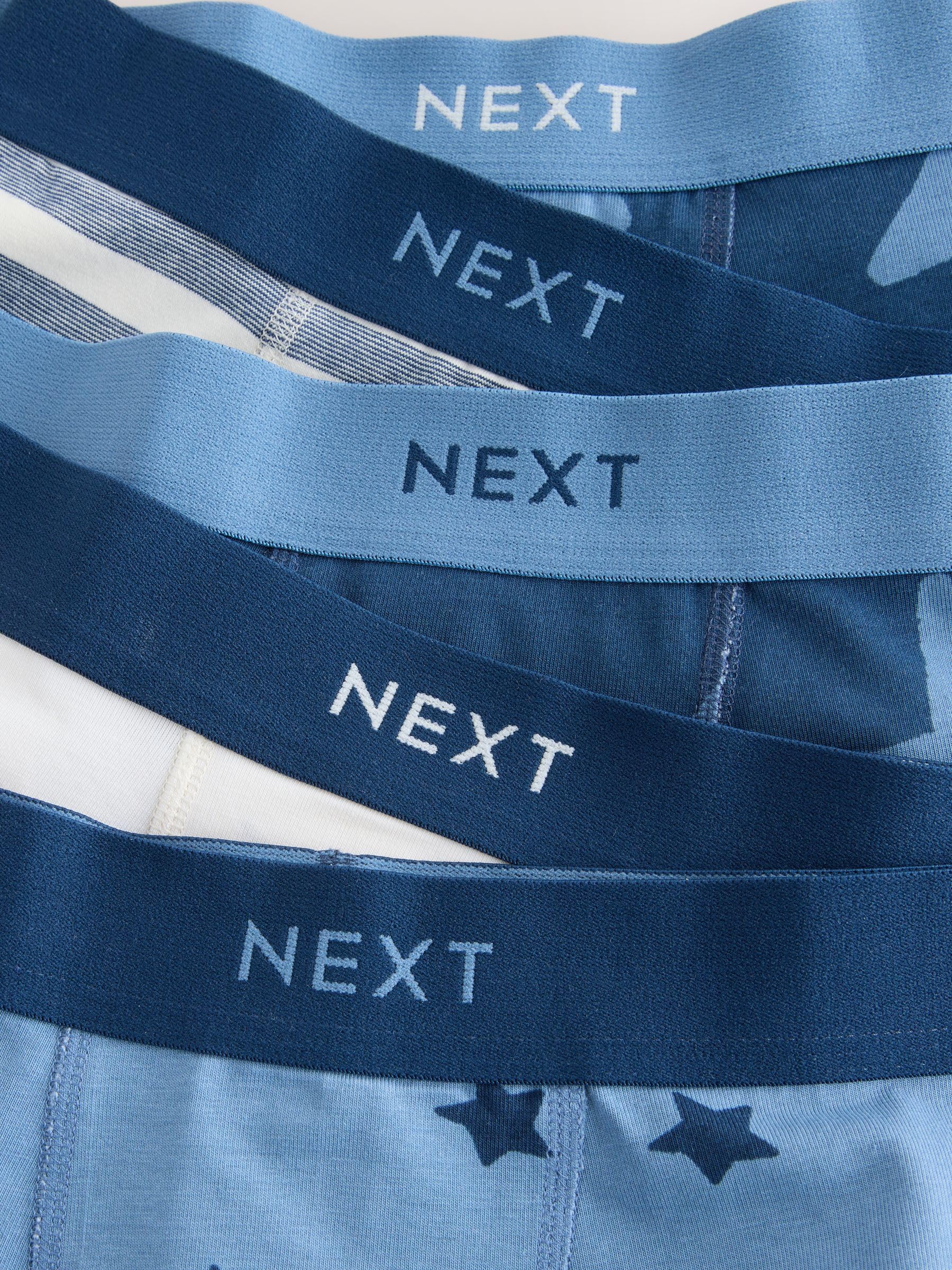 NEXT Garçon Caleçon à Motif, Lot de 5
