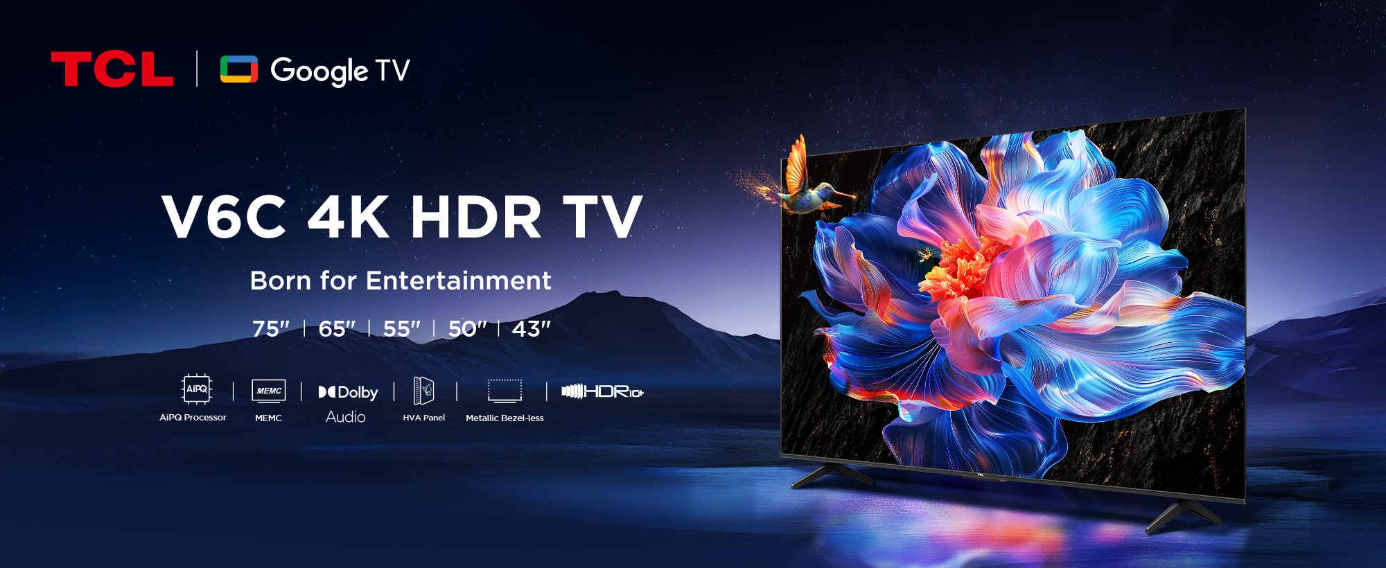 えたろーTCLテレビ50インチ TCL テレビ 50V型 液晶テレビ tv 4Kテレビ スマートテレビ Google TV