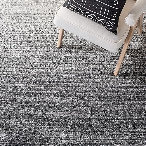 Miniatura 6 de SAFAVIEH Adirondack Collection - Alfombra de área de 9 x 12 pies, diseño moderno en degradé, no desprende pelusa y de fácil cuidado, ideal para