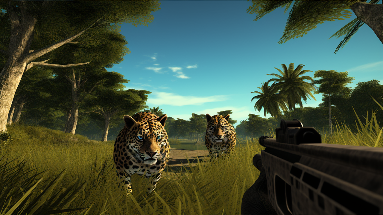 Wild Deer Hunt Jungle Animal Hunting Games 2023 Safari Adventure Attack Sniper Shooting Game