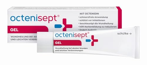 octenisept Gel - Wundgel für eine schnellere Wundheilung bei akuten Wunden und leichten Verbrennungen, schmerzlindernd und feuchtigkeitsspendend, 20 ml Gel