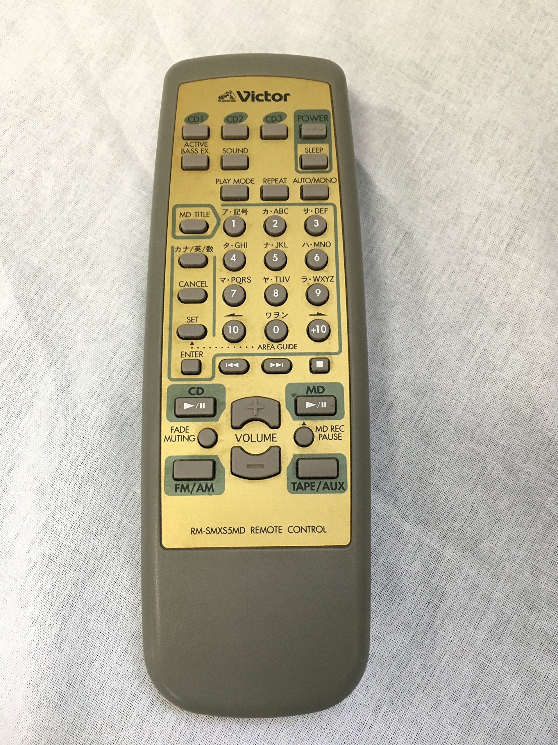 【中古】「非常に良い」ビクター オーディオリモコン RM-SMXS5MD Amazon.co.jp: ビクター オーディオリモコン RM-SMXS5MD : 家電＆カメラ