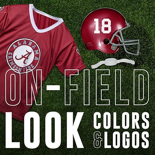 Vista 40 de Franklin Sports NCAA Kids College Football Helmet + Jersey Sets - NCAA Team Youth Football Helmet + Uniform Costume Set