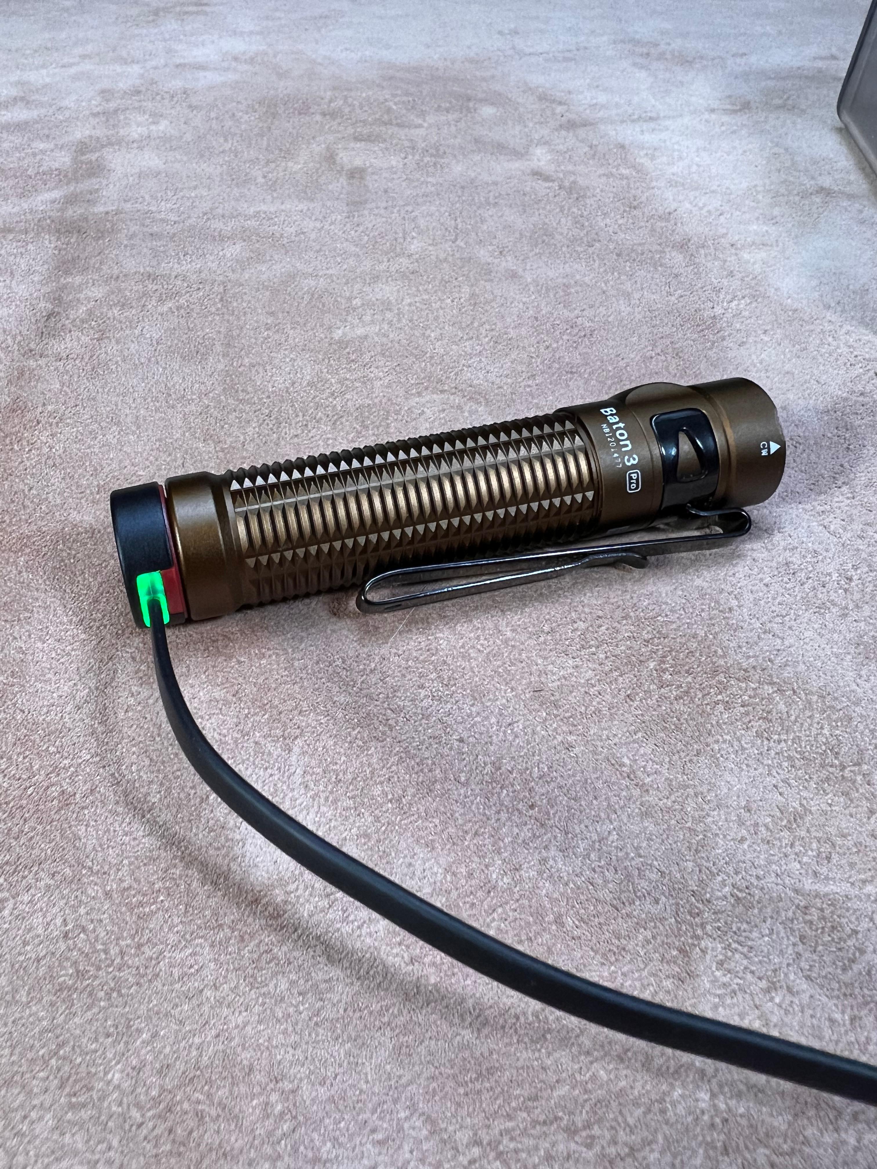 Watch How to charge Olight baton 3 pro on Amazon Live