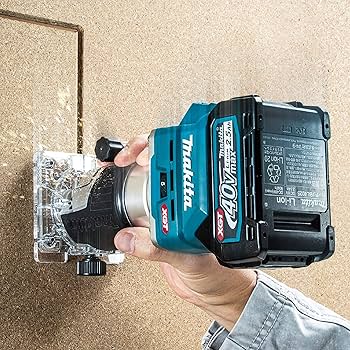 Amazon | マキタ(Makita) 充電式トリマ 40Vmax バッテリ・充電器