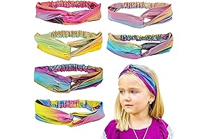 FROG SAC 6 Mermaid Knotted Headbands: A Symphony of Color and Comfort