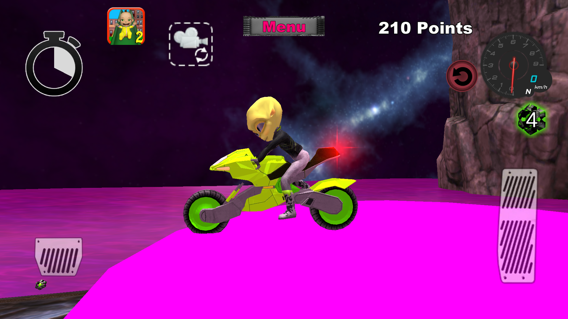 Bike Future Race Alien World (Free) - App on Amazon Appstore