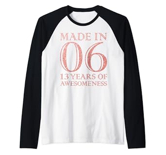 cute birthday shirts for 13 year olds