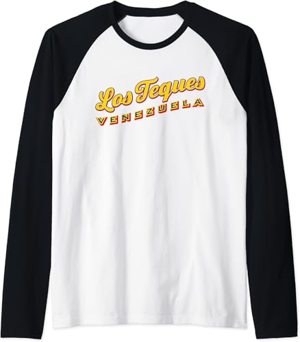 Los Teques Venezuela Raglan Baseball Tee
