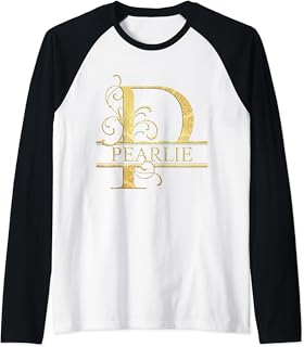 Pearlie Name Raglan Baseball Tee