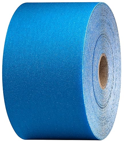 3M Rollo de hoja abrasiva azul Stikit, 36227, 500, 2-34 in x 45 yd