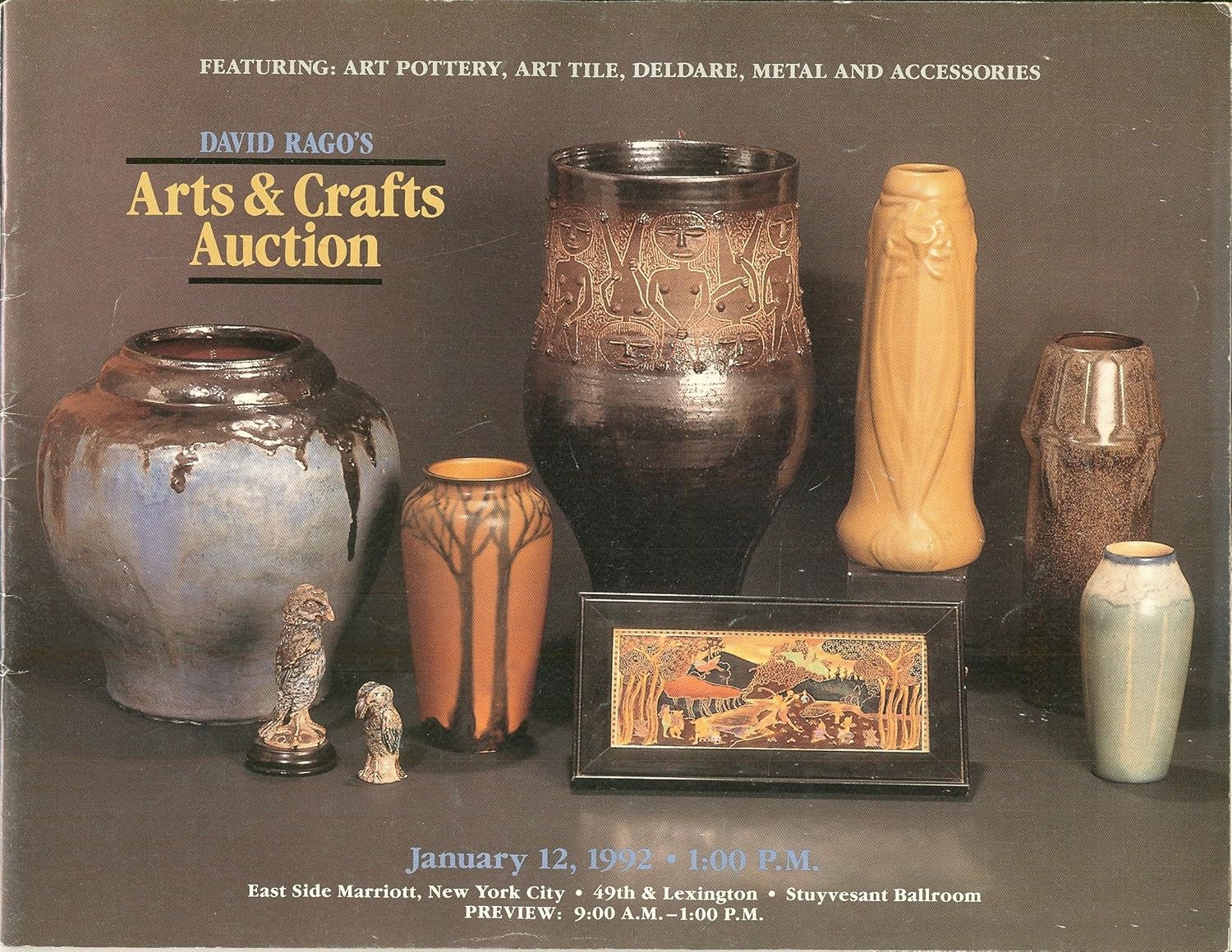 David Rago's Arts & Crafts Auction January 12, 1992, East Side
