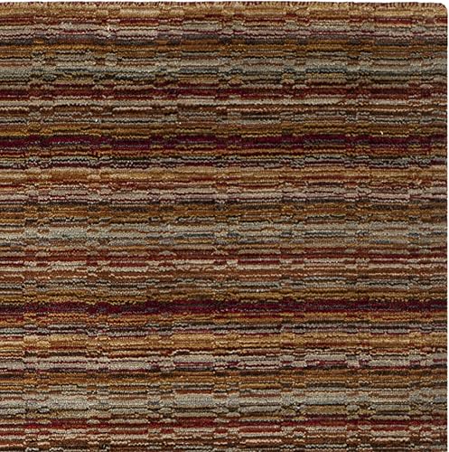 Miniatura 9 de SAFAVIEH Himalaya Collection - Alfombra de área de 6 x 9 pies, lana hecha a mano, ideal para zonas de alto tráfico en sala de estar, dormitorio