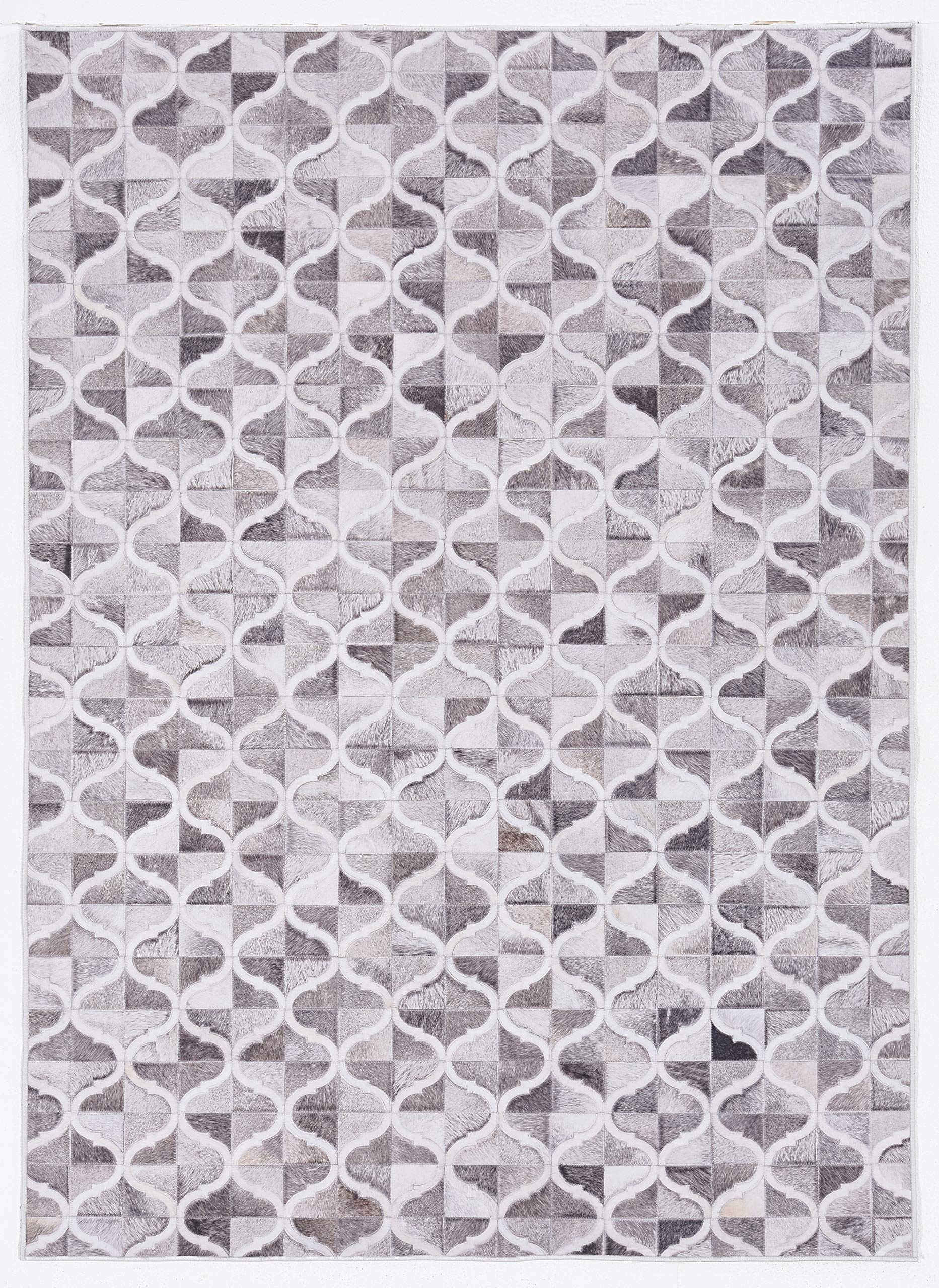 Linon Home Decor Products Dallas Ellenton Grey Ivory 67 X 97 Area Rug