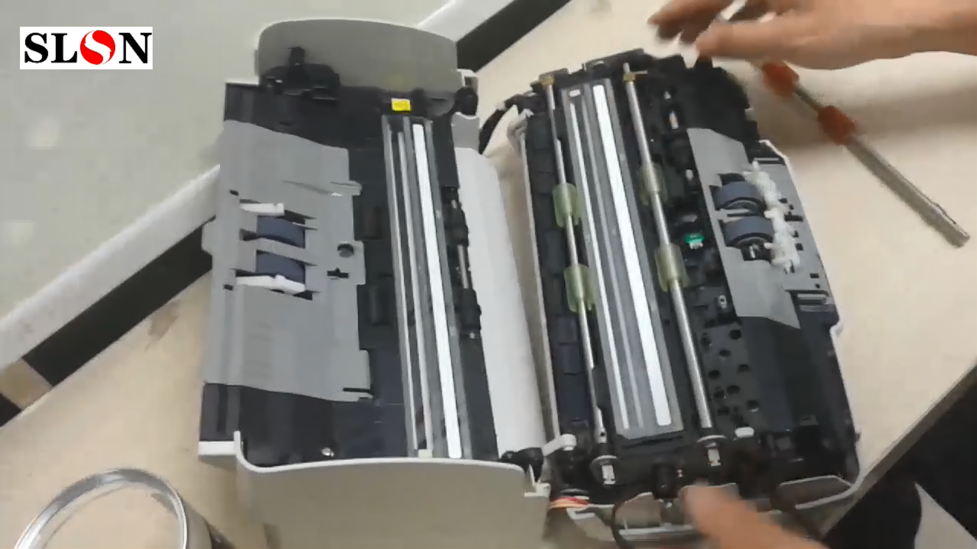 Rullo Picking PA03540-0002 Rulli Scanner Fujitsu Fi-6130 Fi-6230 - Ricambio Originale Per ADF - PA03540-0001 E PA03540-0002 Scanner Fujitsu 6130 - Foto 3