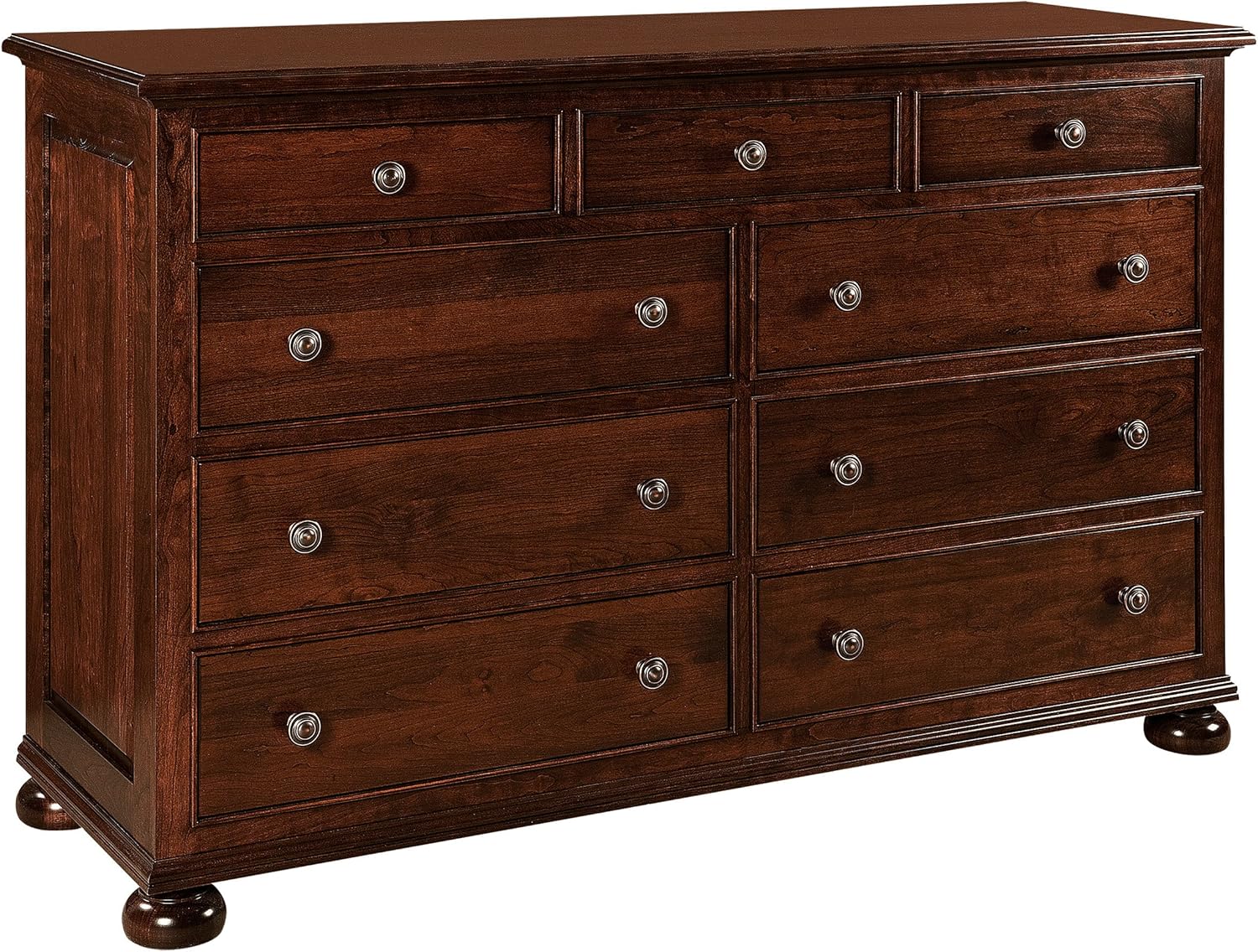 Amish Heirlooms Solid Cherry Rosemont Collection Dresser