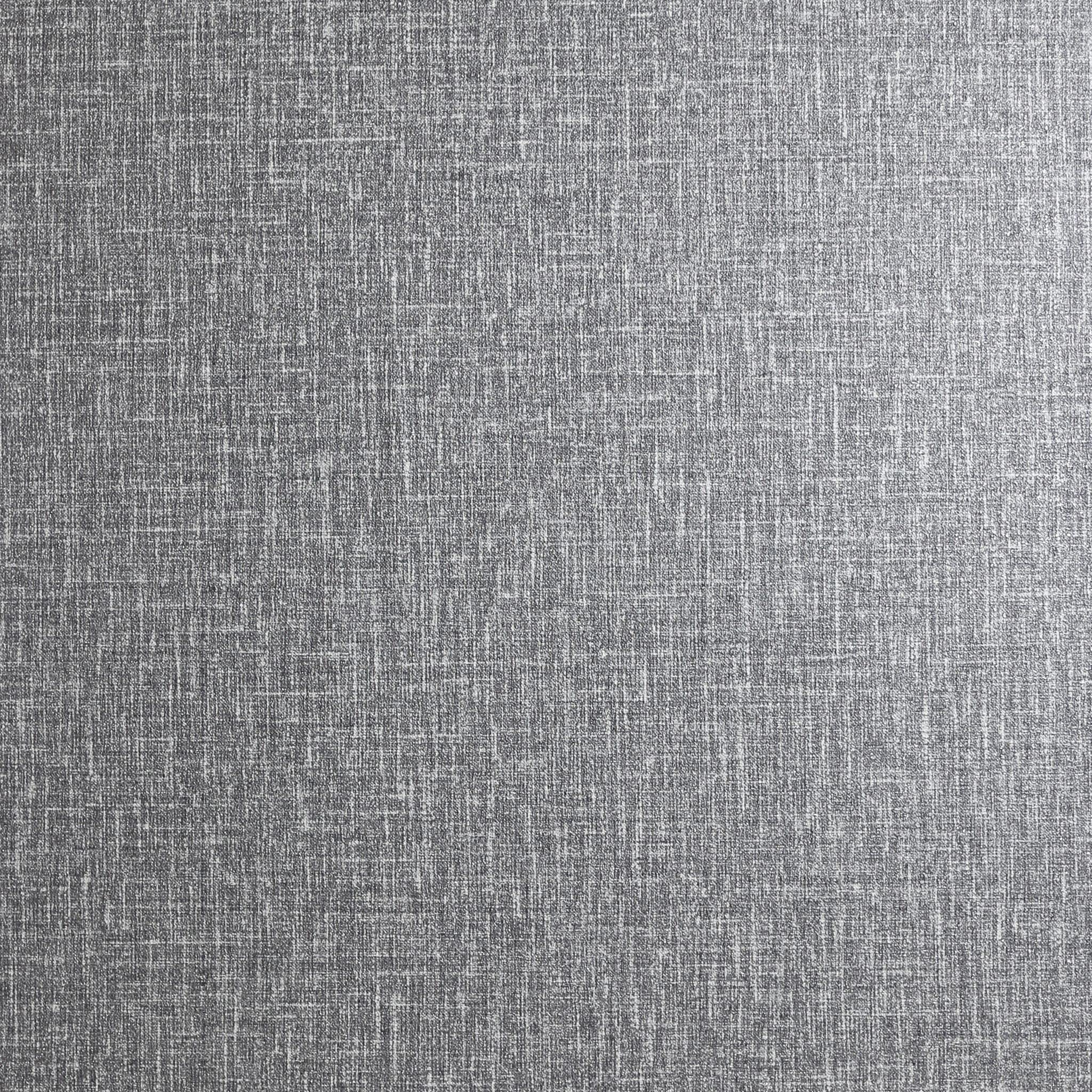 Arthouse (295000 Charcoal) County Plain Wallpaper Linen Textured Paste The Wall Heavyweight Vinyl