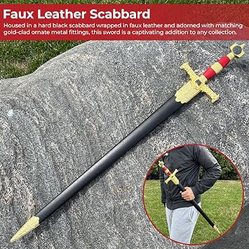 MedievalDepot King Solomon Short Sword - Overall 29