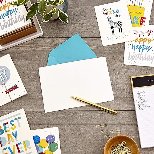 Miniatura 6 de Hallmark Surtido de tarjetas de cumpleaños, 20 tarjetas con sobres (caja organizadora de tarjetas de recarga) y surtido de tarjetas de cumpleaños,