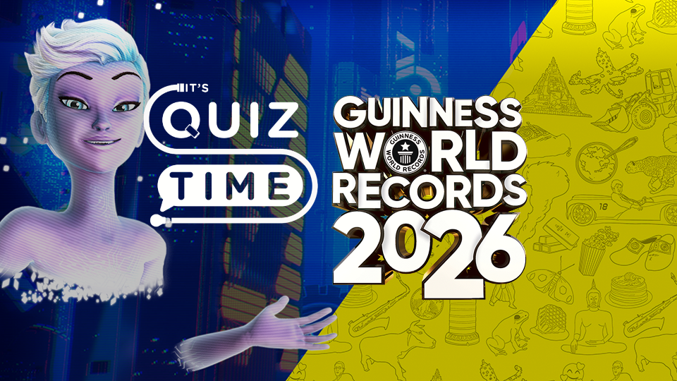 It's Quiz Time: Guinness World Records Edition