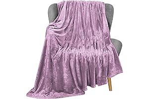 Lilac Lavender Throw Blanket - Ultimate Comfort and Style