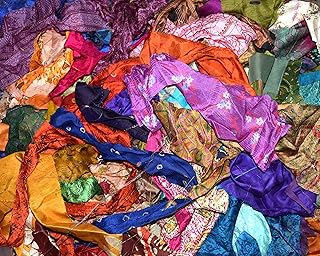 30+ Handmade Room Decor Ideas To Personalize Your Space 8 100g Silk Fabric Scraps, Recycled, Upcycled, Waste Remnants, Mystery Bag...