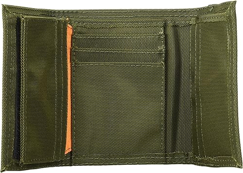 Vista 26 de Timberland PRO Cartera triple RFID Cordura de nailon para hombre con ventana de identificación Negro,Negro (reflectante),Amarillo brillante