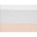Jollein - Bed sheet or cot bed 120 x 150 cm, Soft Grey