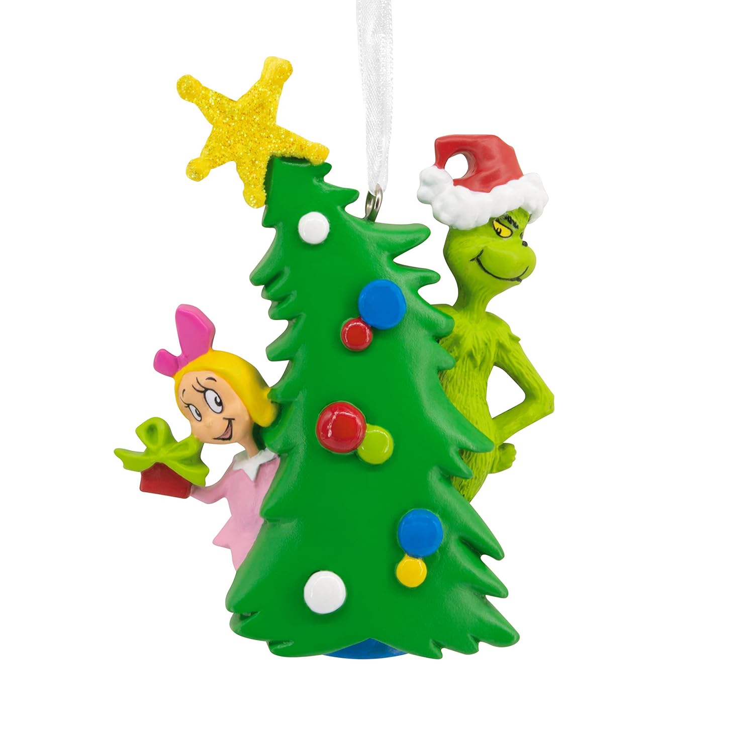Grinch and Cindy Lou Who Ornament