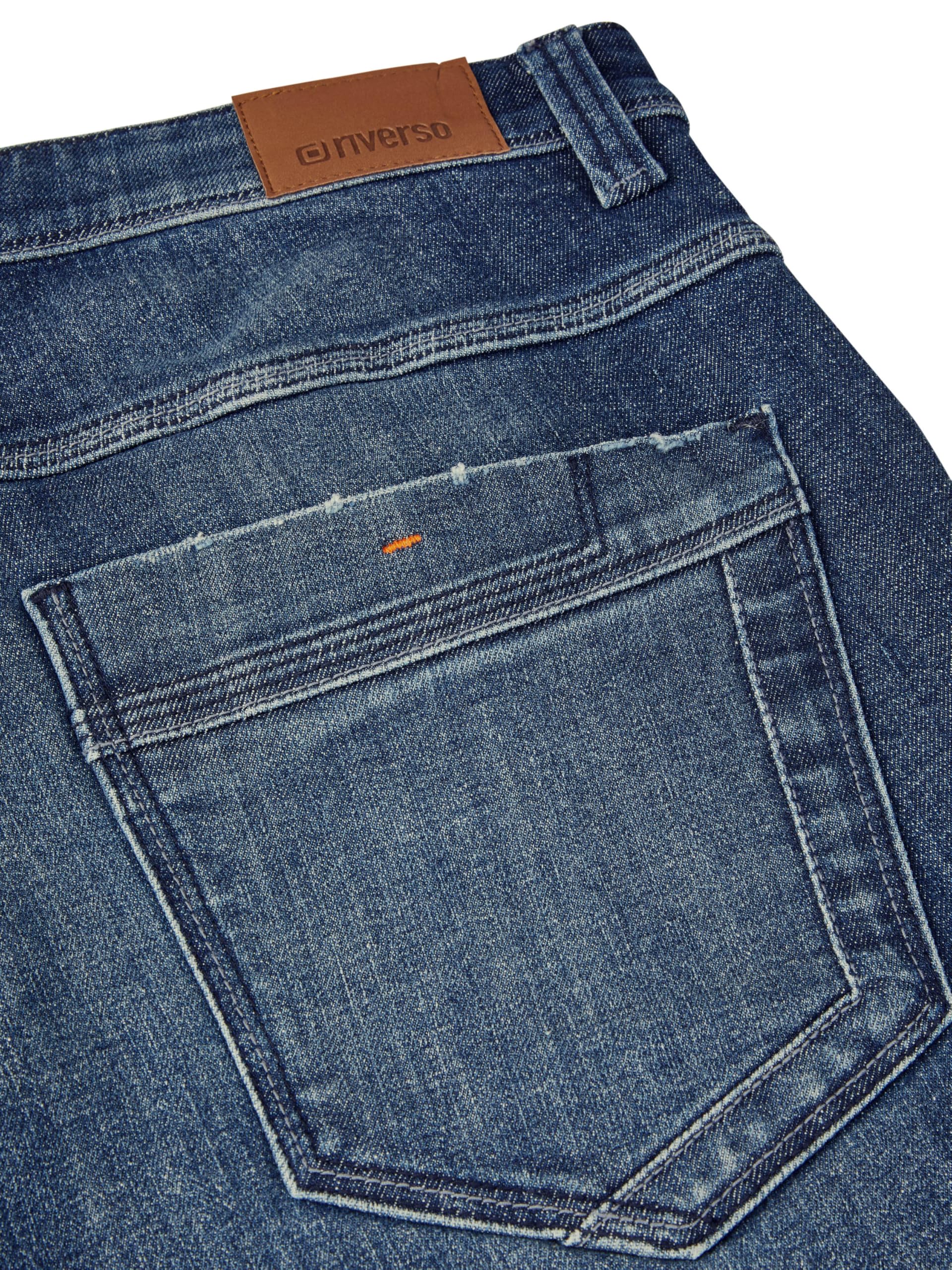 riverso RIVTom Pantalones vaqueros cortos para hombre, corte regular, algodón, bermudas, negro, gris y azul, w30, w31, w32, w33, w34, w36, w38, w40, w42
