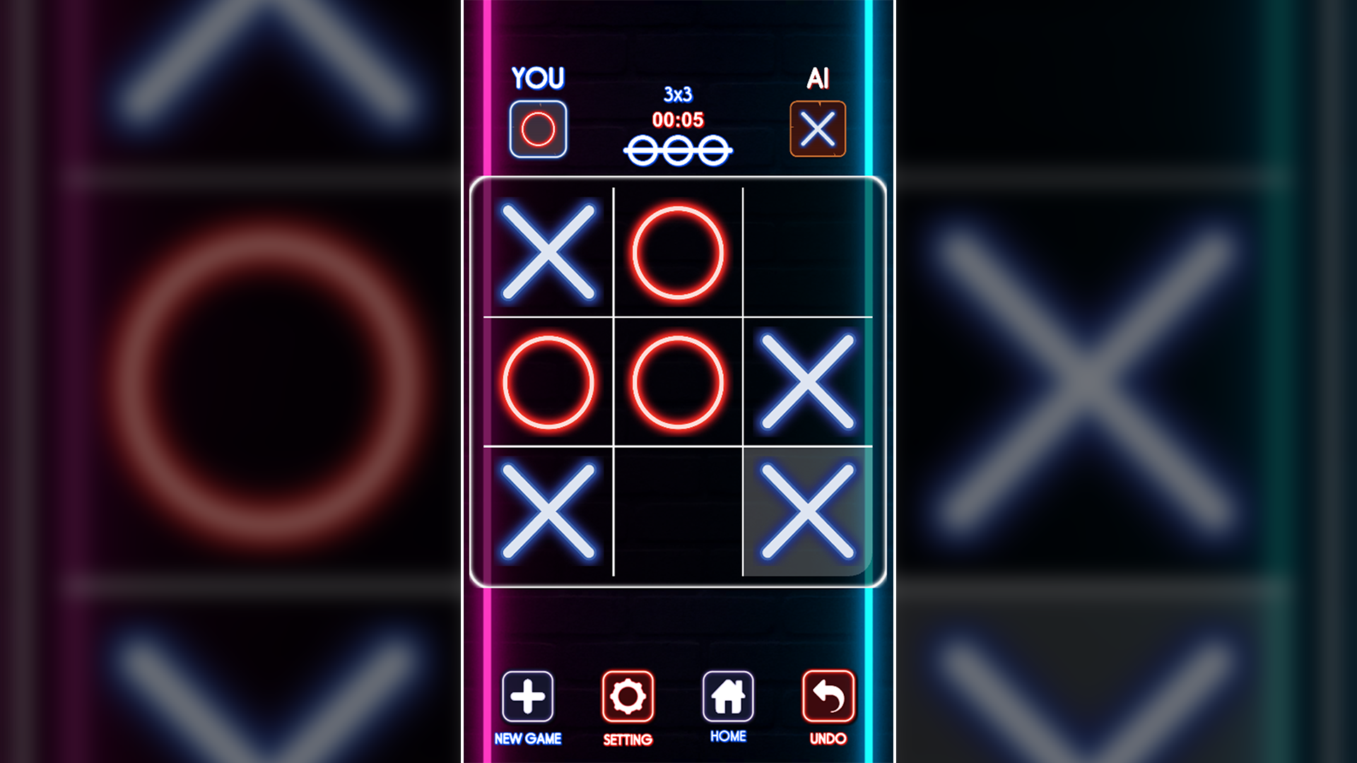Tic Tac Glow - 2 Player Game - App on Amazon Appstore