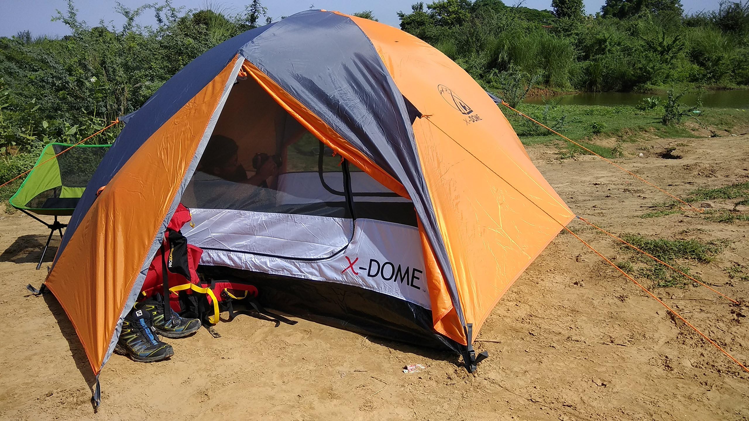 Kefi Outdoors X Dome 3 Person Camping Tent